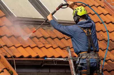 Démoussage et hydrofuge de toiture à la Chapelle-Montmoreau